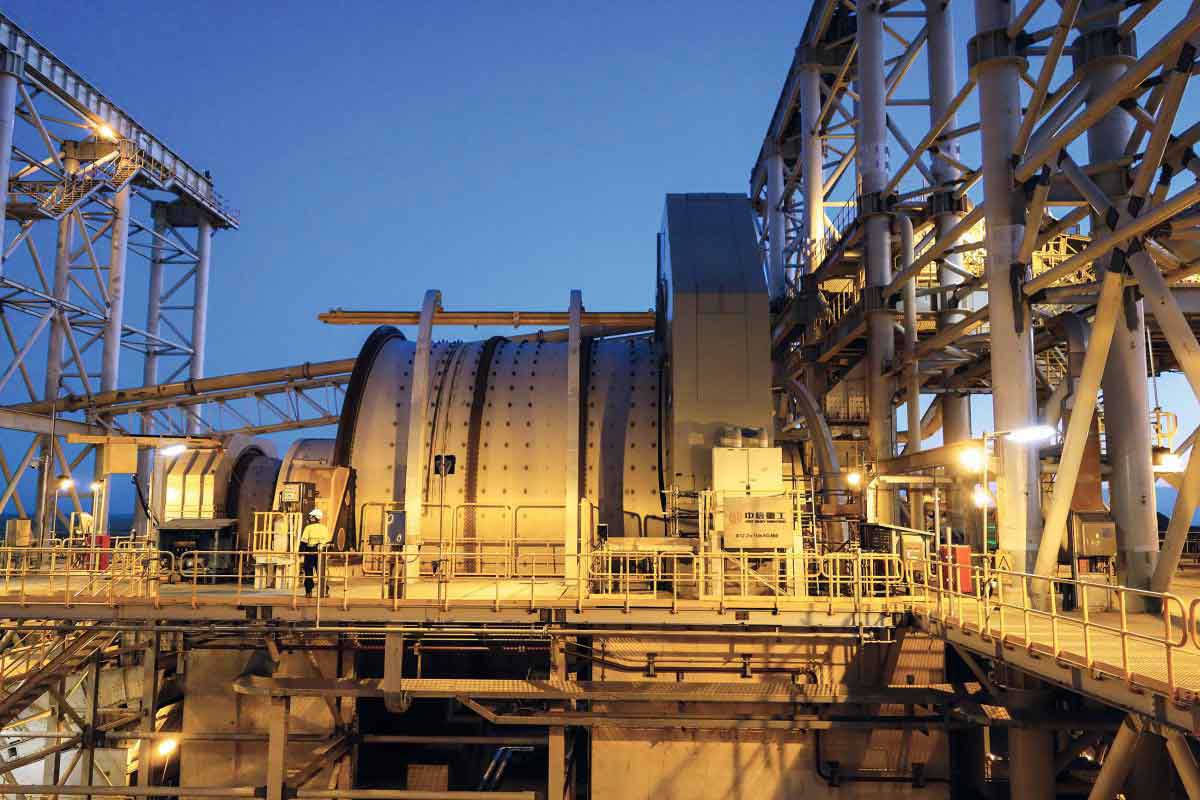 Φ12.2×11m AG Mill Shell Liners For Australia Sino Iron Mine